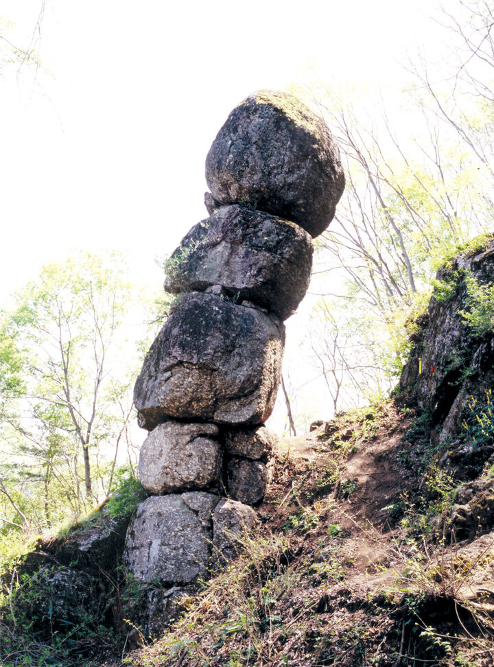 산청 공개바위