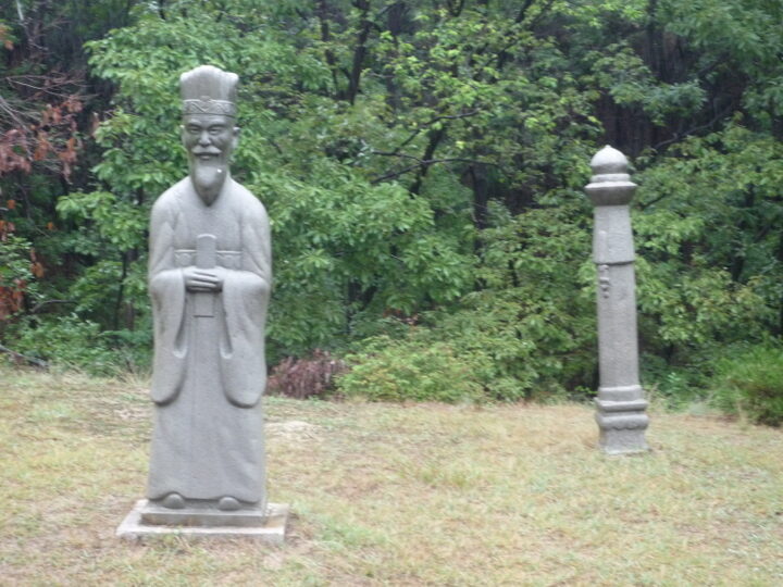 석인, 망주석