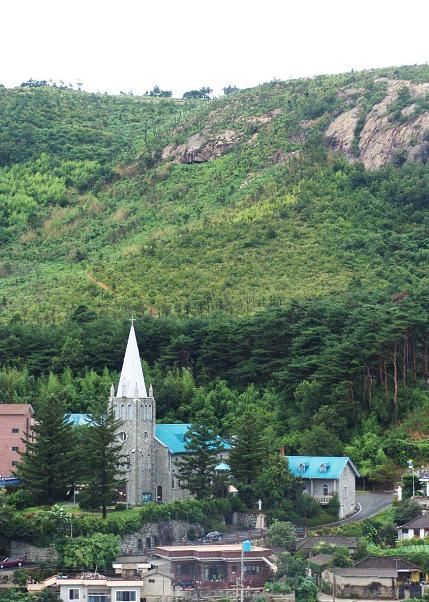 성당 및 사제관 전경/문화재청