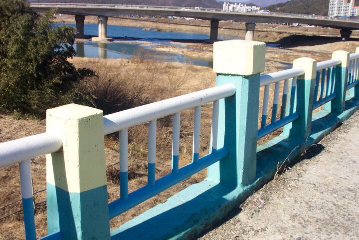 구 삼호교 난간 상세