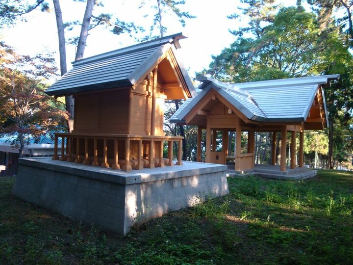 전경 (보수 후, 배면에서)