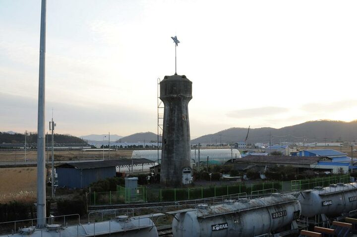 급수탑 전경/문화재청