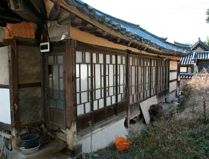 사랑채 배면/문화재청
