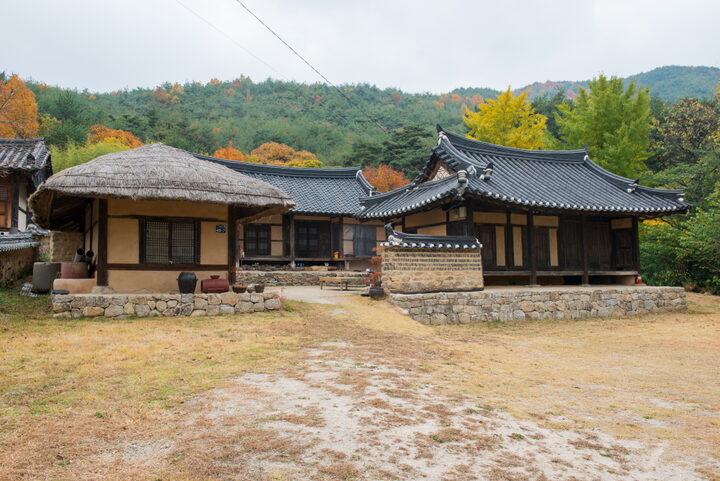 포항 오덕리 근대 한옥_원경 (촬영년도 : 2015년)