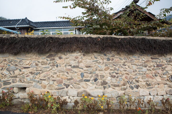 대구 옻골마을 옛 담장_근경 (촬영년도 : 2015년)