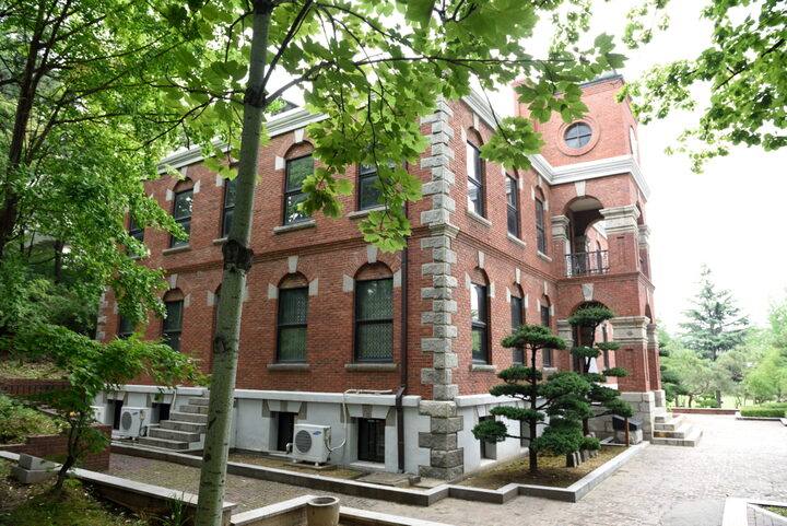 서울 건국대학교 구 서북학회회관_서쪽측면 (촬영년도 : 2015년)
