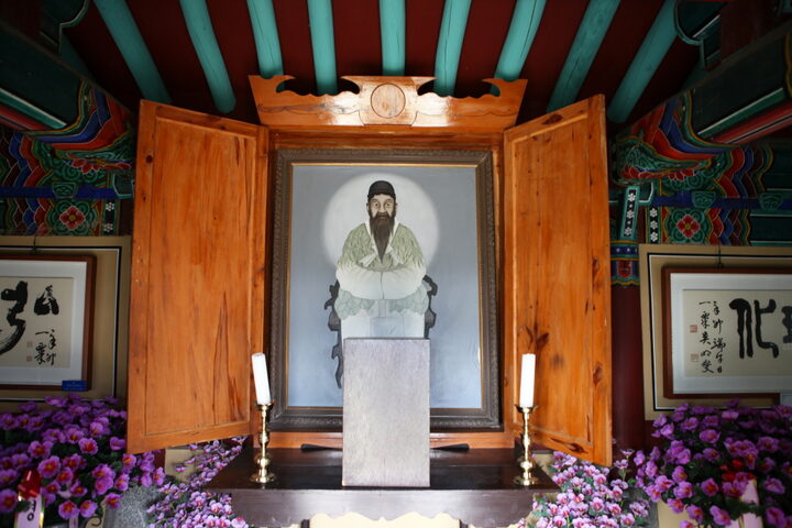 곡성 단군전_영정 (촬영년도 : 2015년)