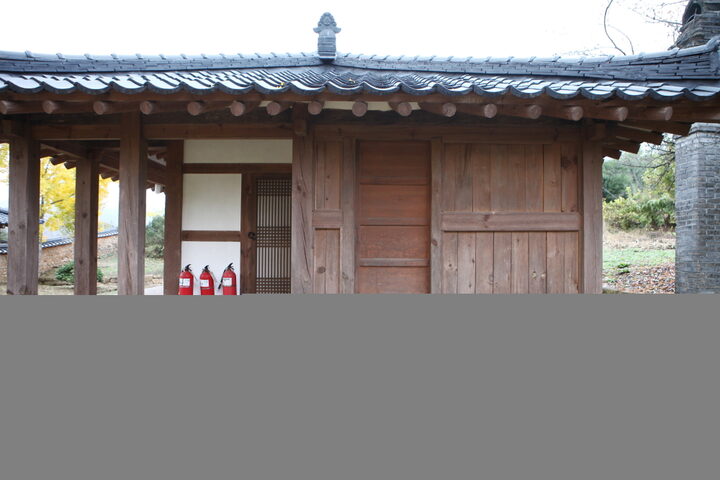 화순 오지호 생가_측면 (촬영년도 : 2015년)
