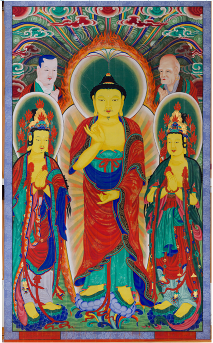 서울 진관사 소장 괘불도 및 괘불함