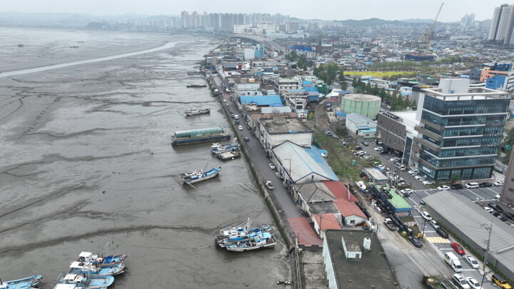 군산 내항 호안시설(2023 정기조사)