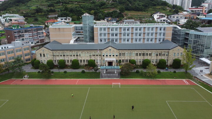 목포 문태고등학교 본관(2023년 정기조사)