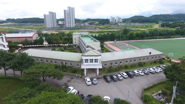 원주 육민관고등학교 창육관(2023년 정기조사)