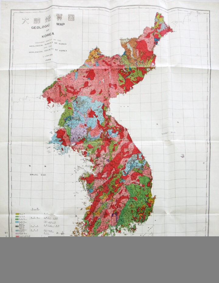 대한지질도