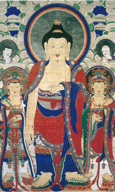 통영 용화사 괘불도
