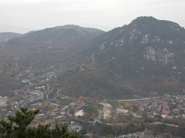 서울 백악산 일원