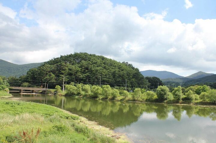 환벽당 원림 전경, 광주광역시 북구청 사진제공