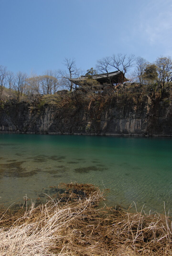 삼척 죽서루와 오십천(촬영:문화재청)