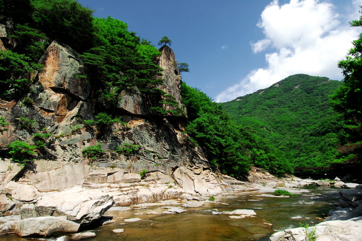 무주구천동 일사대 전경