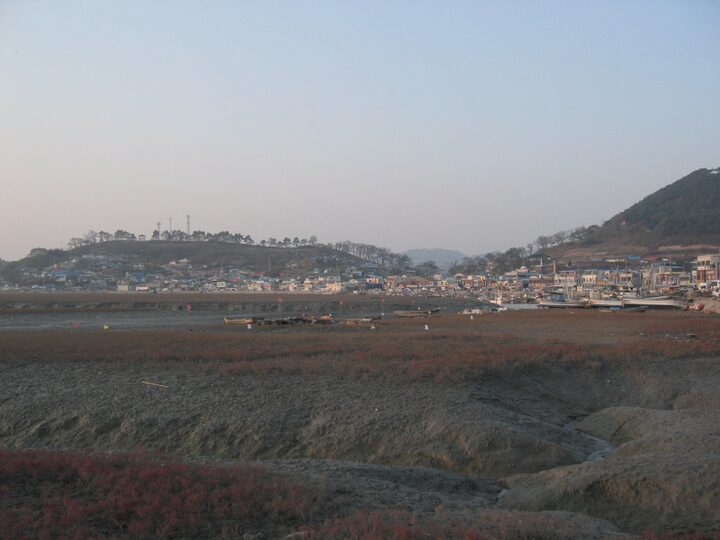 법성진성과 숲쟁이 전경