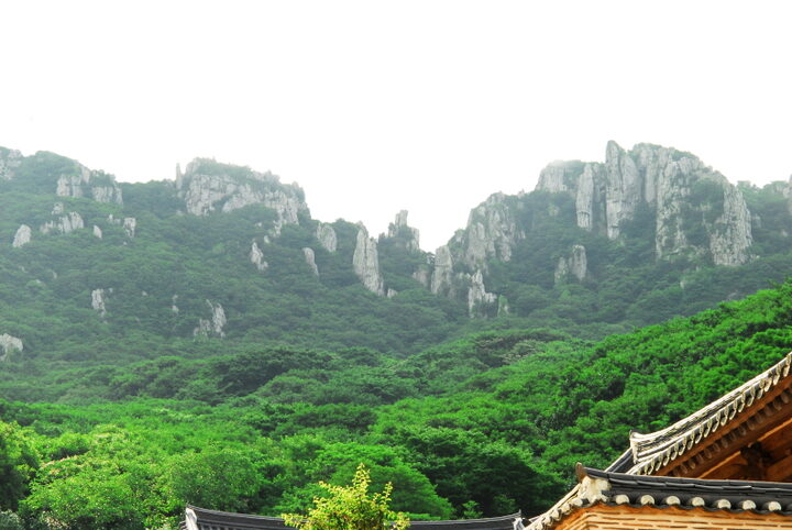 해남 달마산 전경