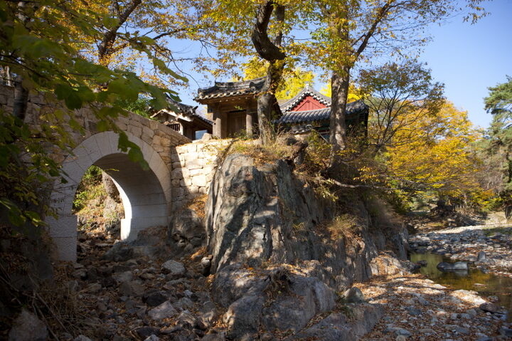 용계정 입구 하부(가을)