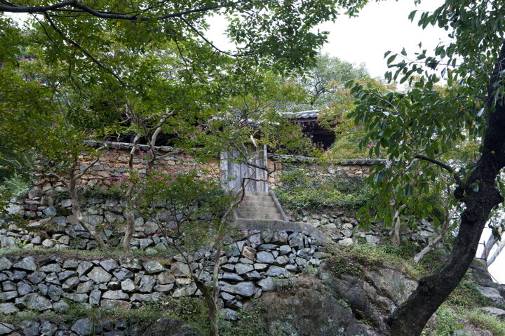 밑에서바라본 월연대