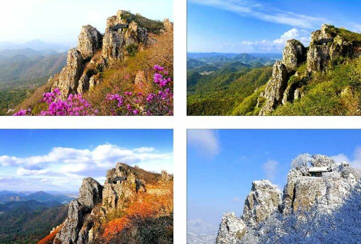 도솔암 주변 사계