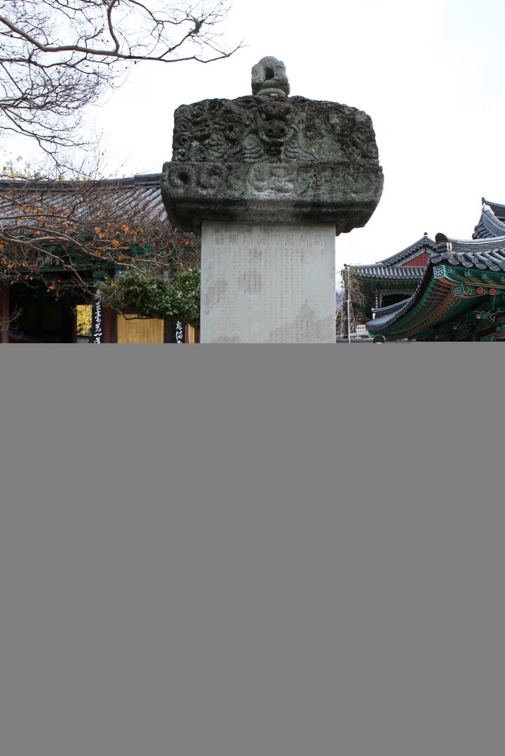 지리산 화엄사 일원_벽암국일도대선사비 (촬영년도 : 2015년)