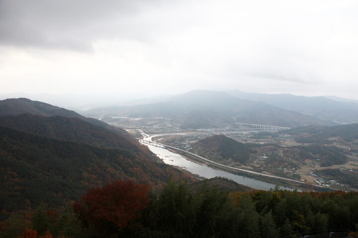 구례 오산 사성암 일원_약사전에서 본 풍광 (촬영년도 : 2015년)