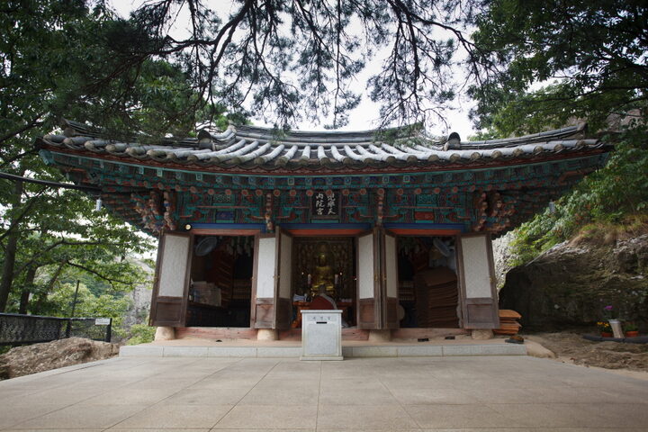 고청 선운산 도솔계곡 일원_내원궁 (촬영년도 : 2015년)