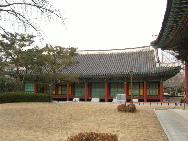 2000년 보수후의 징청각 모습