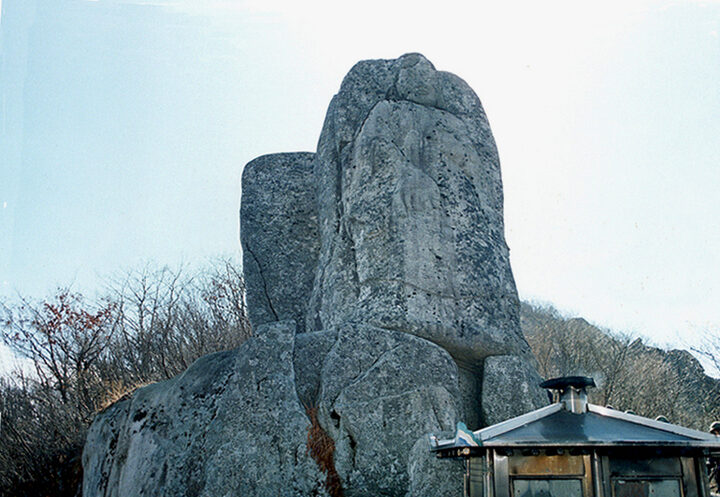 팔공산동봉석조약사여래입상