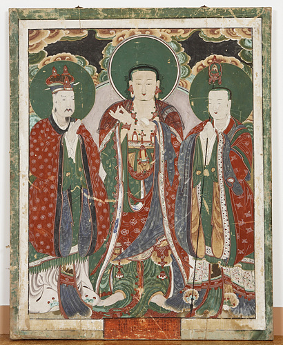 대구 동화사 지장삼존도