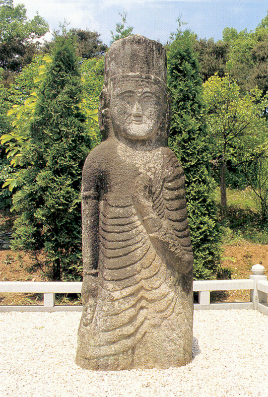 석조보살입상