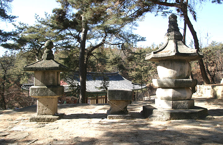 지공선사부도및석등