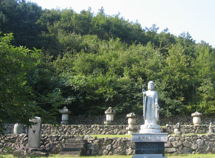 심원사지부도군 전경