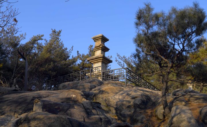 구리 아차산3층석탑
