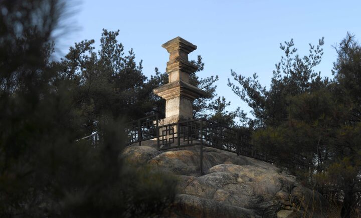 구리 아차산3층석탑