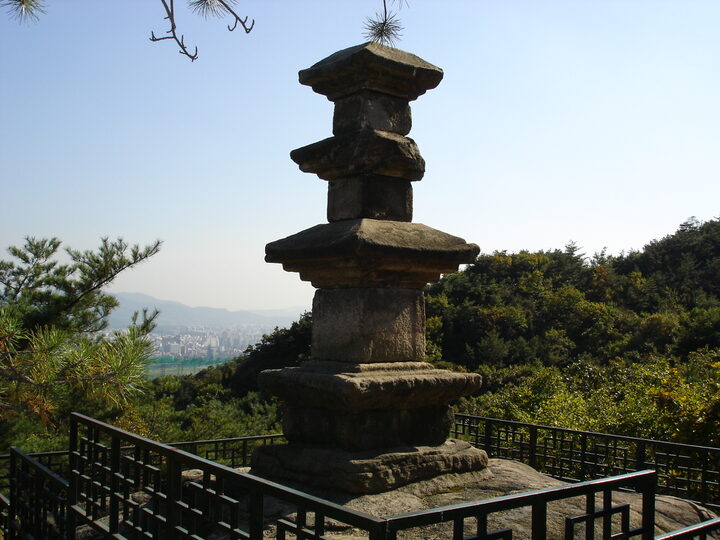 구리 아차산3층석탑