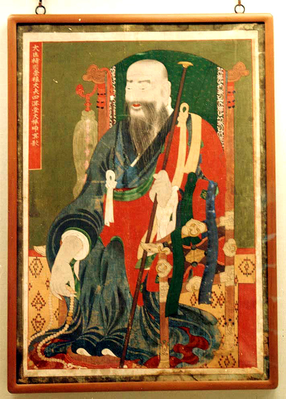 영은사사명당대선사진영