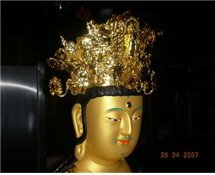 곤음사 소장 목조보살좌상