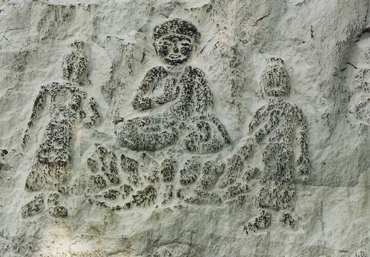 석가삼존