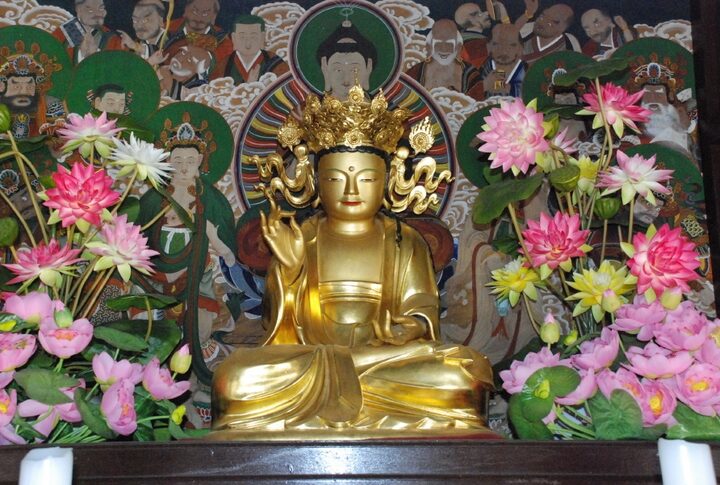 부여 대조사 목조보살좌상(부여군)
