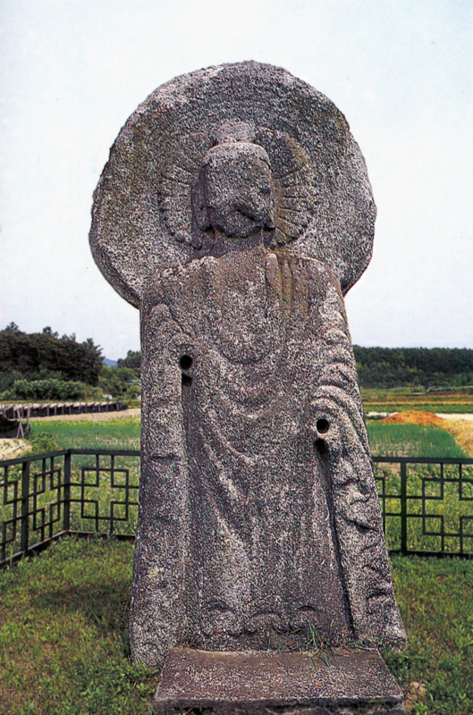 지당리석불입상