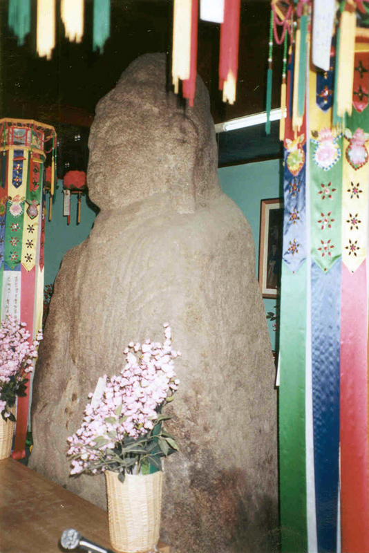 미륵사석불좌상