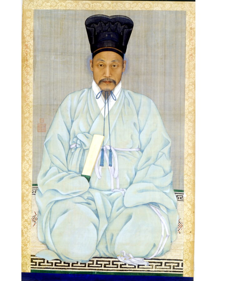 이덕응 좌상 초상화(평복)