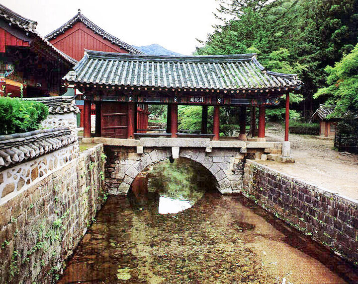 송광사삼청교및우화각