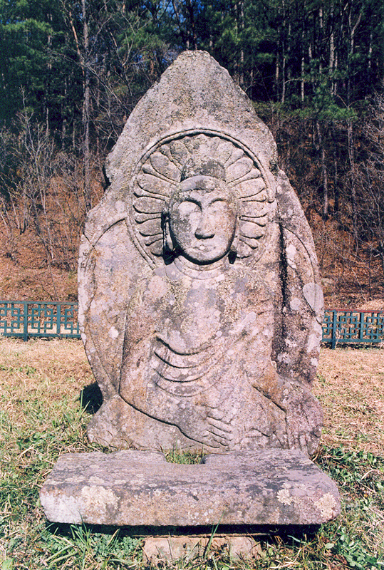 보성반석리석불좌상