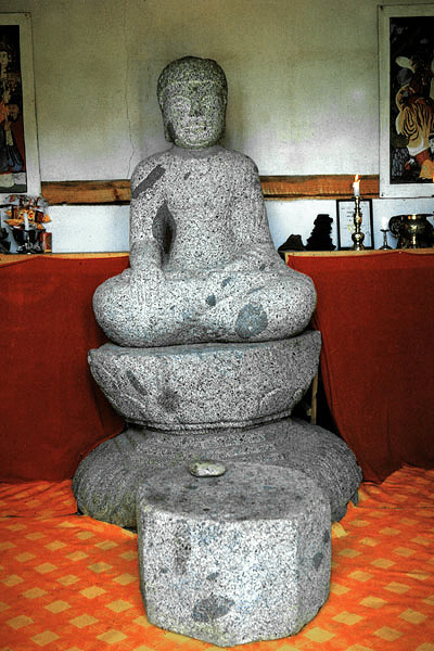 구례사도리석불좌상