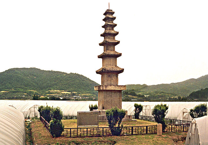동방사지칠층석탑(전경)